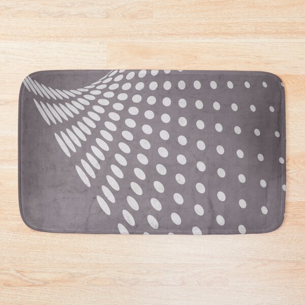 Item preview, Halftone Flowing Swerve in Aubergine designed and sold by simplydesignart.