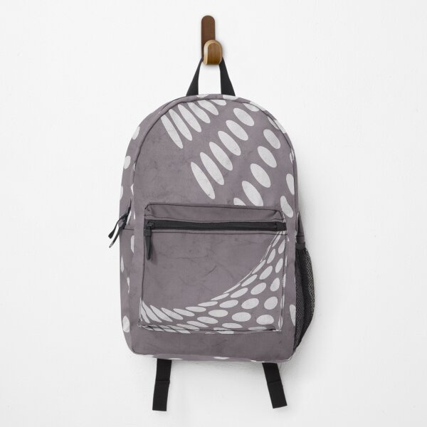 Item preview, Halftone Flowing Swerve in Aubergine designed and sold by simplydesignart.