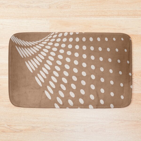 Item preview, Halftone Flowing Swerve in Cinnamon designed and sold by simplydesignart.