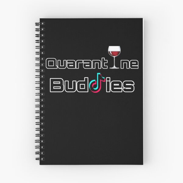 Item preview, Quarantine Buddies - Wine and TikTok - by Boo-da-chay designed and sold by Boo-da-chay.