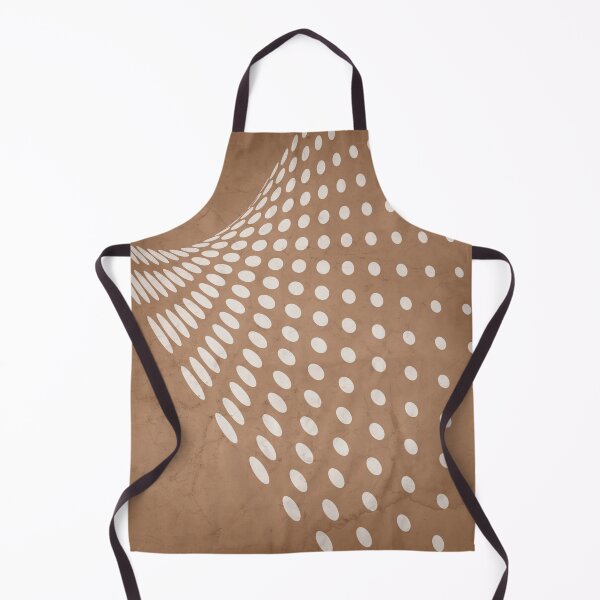 Item preview, Halftone Flowing Swerve in Cinnamon designed and sold by simplydesignart.