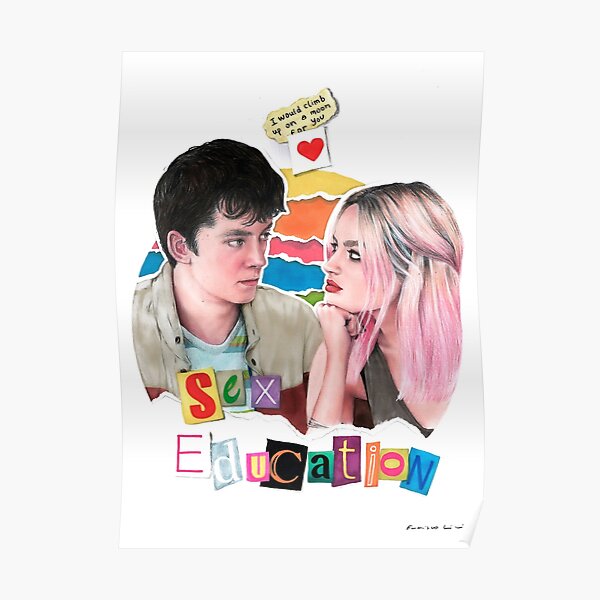 Illustration de l'éducation sexuelle Poster