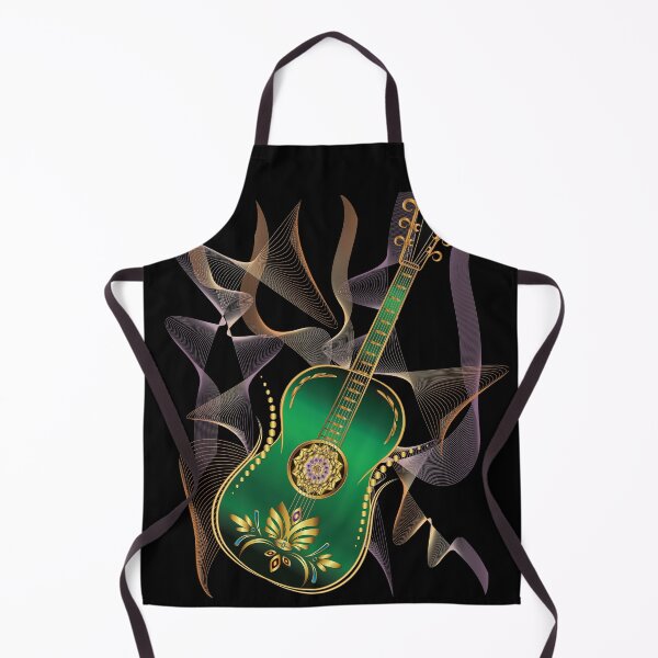 Item preview, Luxury Metalic Green Golden Guitar instruments designed and sold by Nobiya.