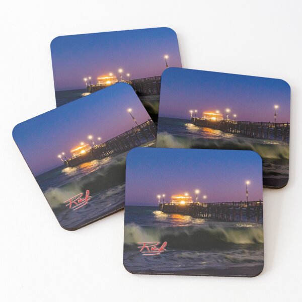 Item preview, "Balboa Pier at Night 01" Image by Rich AMeN Gill designed and sold by RichAMeNGill.