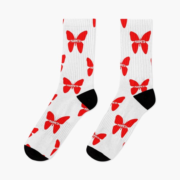 Item preview, Marimeta CMFG Camp Letters Inside Red Monarch Butterfly designed and sold by byemma.