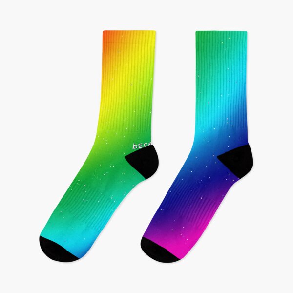 Item preview, Because Art. Rainbow Gradient with Stars designed and sold by Whoopsidoodle.