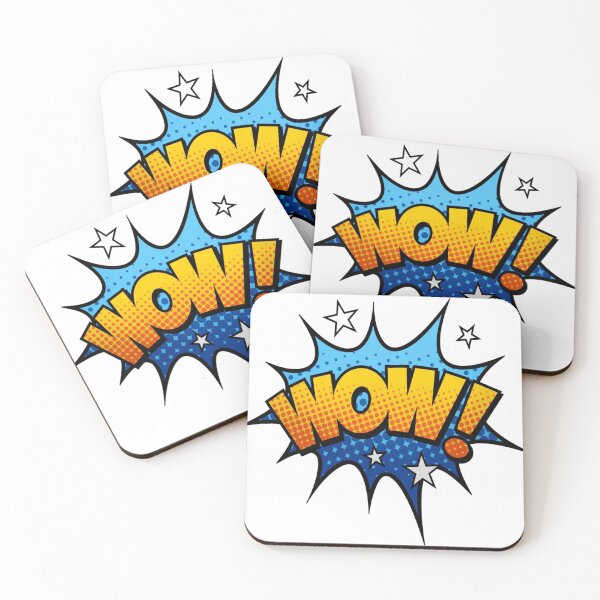 Item preview, WOW! Comics Speach Bubble - Super Heroes Unite! Collection designed and sold by Pinkaudi.