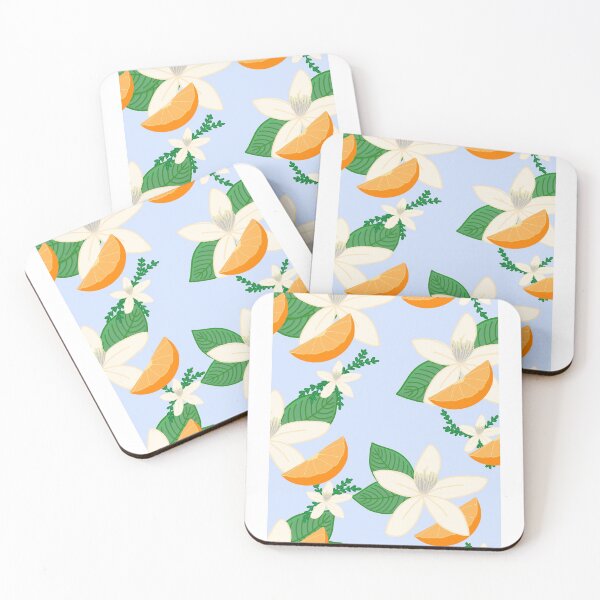 Item preview, Orange Slices and Flowers designed and sold by cjacome.