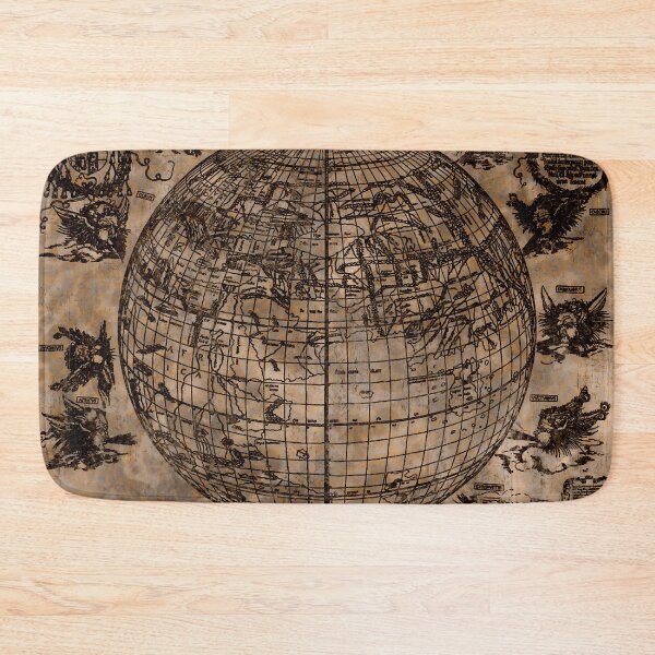 Item preview, Vintage Old World Map designed and sold by NaturePrints.
