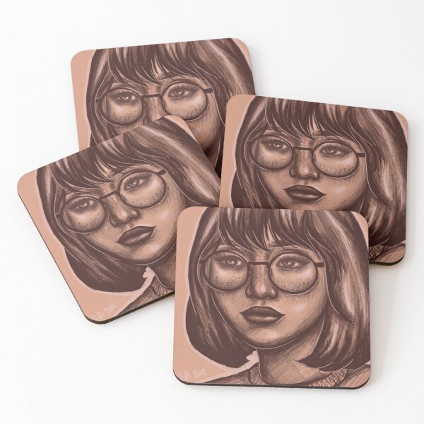 Item preview, Pensive Girl Sketch designed and sold by kcreativespace.