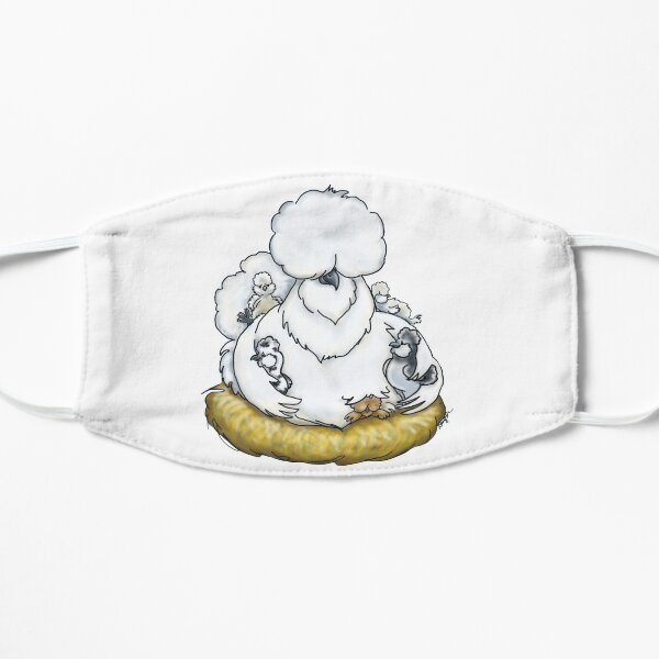 Brooding Silkie Chicken Mask