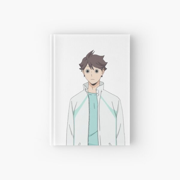 oikawa is baby Hardcover Journal
