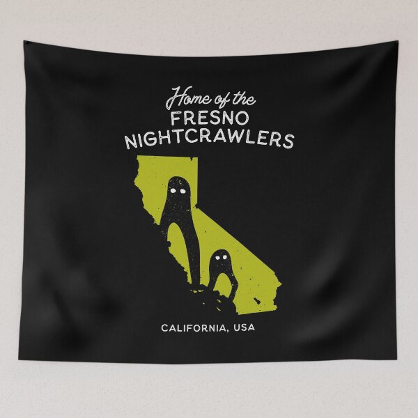 Item preview, Home of the Fresno Nightcrawlers | Home State Cryptid Collection designed and sold by strangeology.