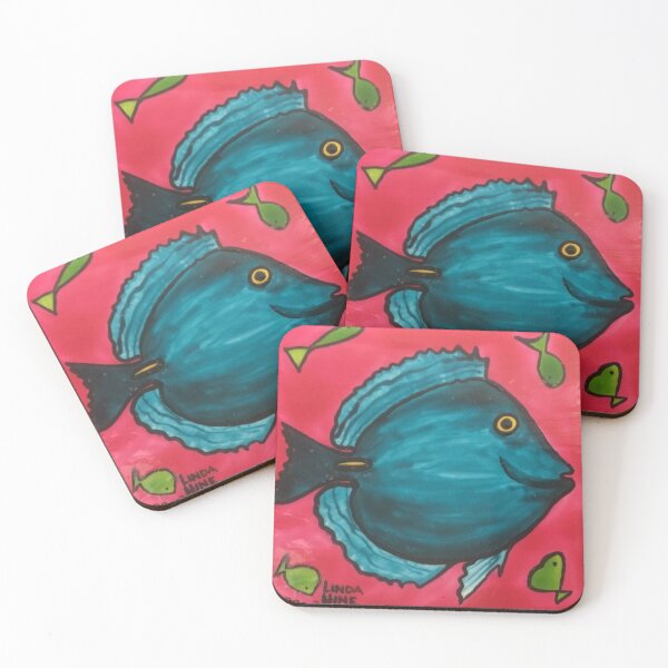 Item preview, Happy Blue Fish designed and sold by lindahineart.