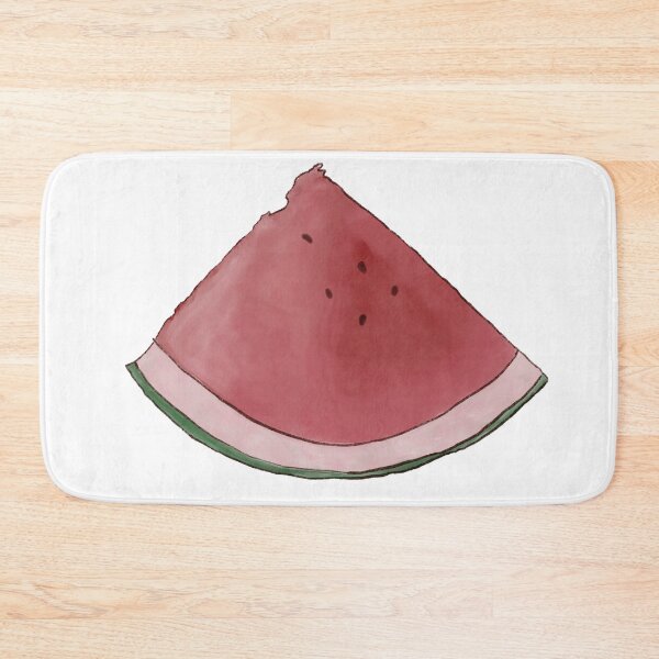Item preview, Watercolour Watermelon White Background designed and sold by cottoncandycafe.