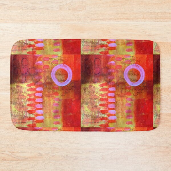 Item preview, Modern Hand Painted Abstract Collage Painting designed and sold by NancyMerkle.