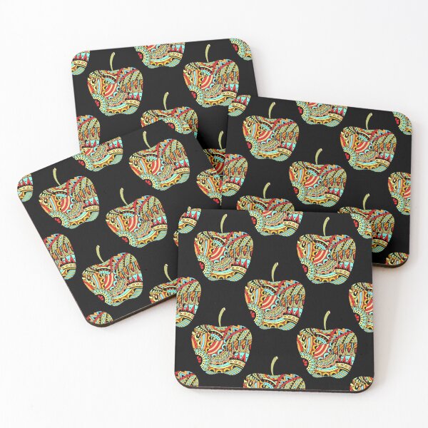 Item preview, Apple design retro art pattern designed and sold by timg58.