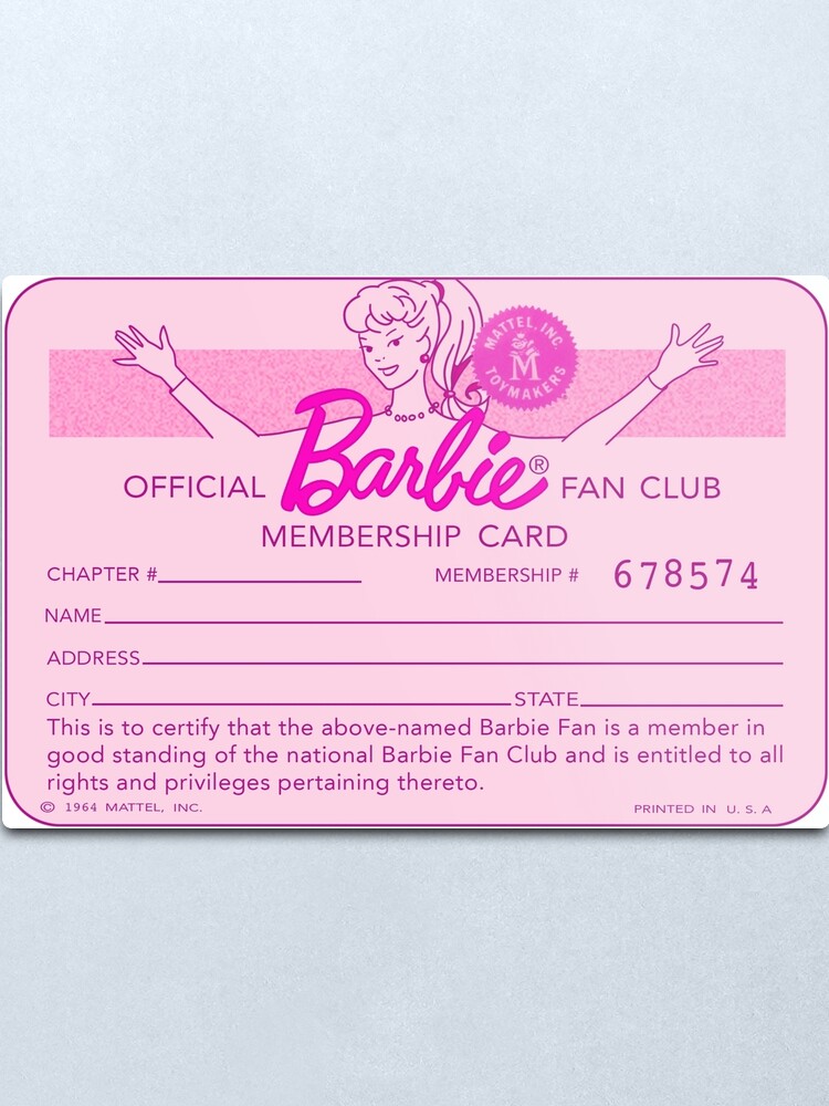 barbie fan club