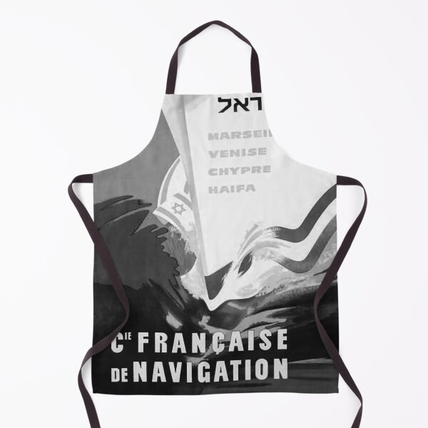 Item preview, Vers Israel Noire vintage travel poster designed and sold by stickart-marek.