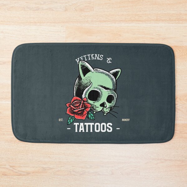 Item preview, Kittens & Tattoos designed and sold by AladdinMktgs.