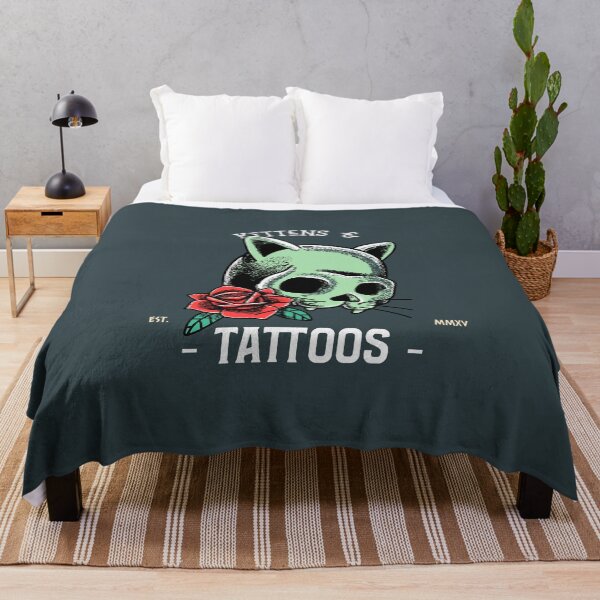 Item preview, Kittens & Tattoos designed and sold by AladdinMktgs.
