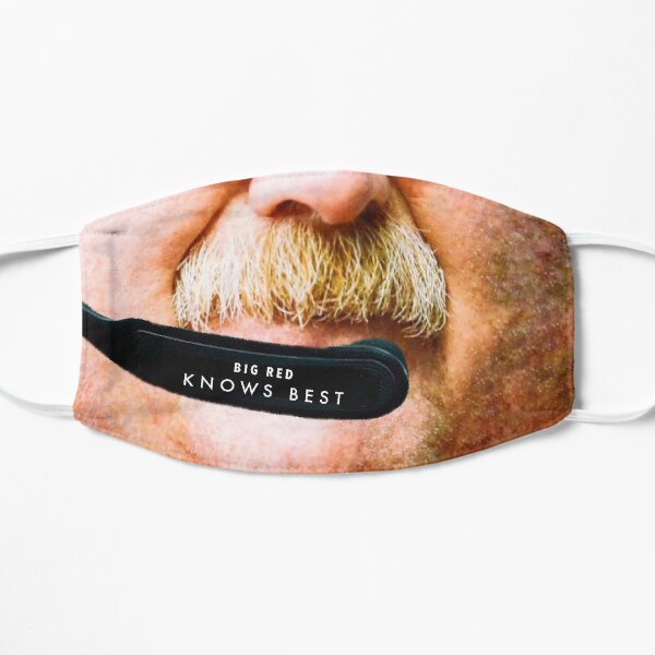 Big Red Knows Best Mask