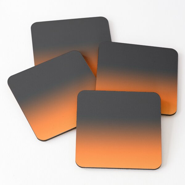 Item preview, Black to Orange Gradient - Ombre designed and sold by PicsByDerek.