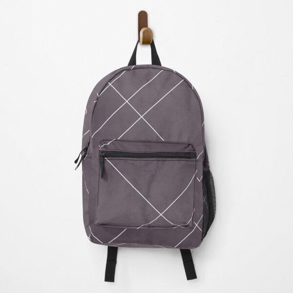 Item preview, Overlapping Diamond Lines on Aubergine designed and sold by simplydesignart.