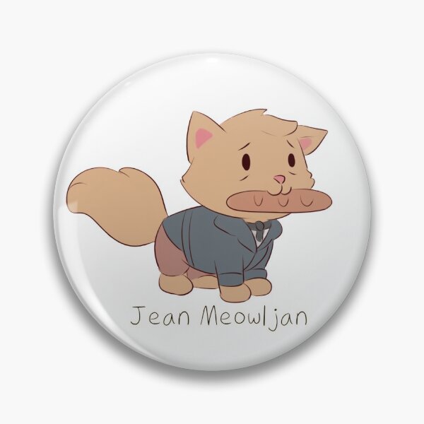 Item preview, Jean Valjean Cat Pun designed and sold by MellowArtStuff.