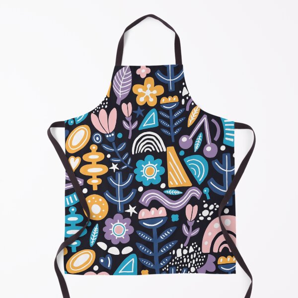 Item preview, collage style seamless pattern with abstract organic shapes pastel color dark modern textile designed and sold by homey-bubble.