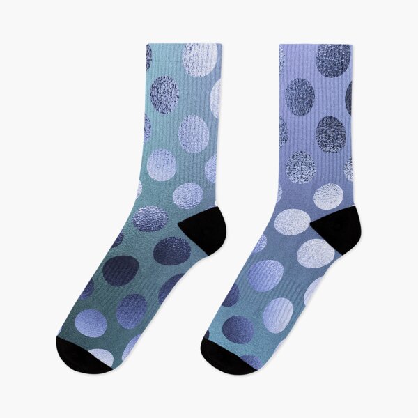 Item preview, Minimalist Circle Pattern in Iridescent Blue 25 designed and sold by simplydesignart.