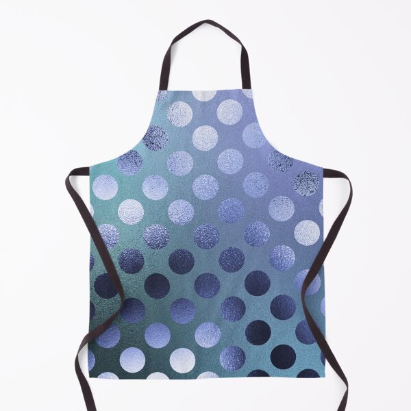 Item preview, Minimalist Circle Pattern in Iridescent Blue 25 designed and sold by simplydesignart.