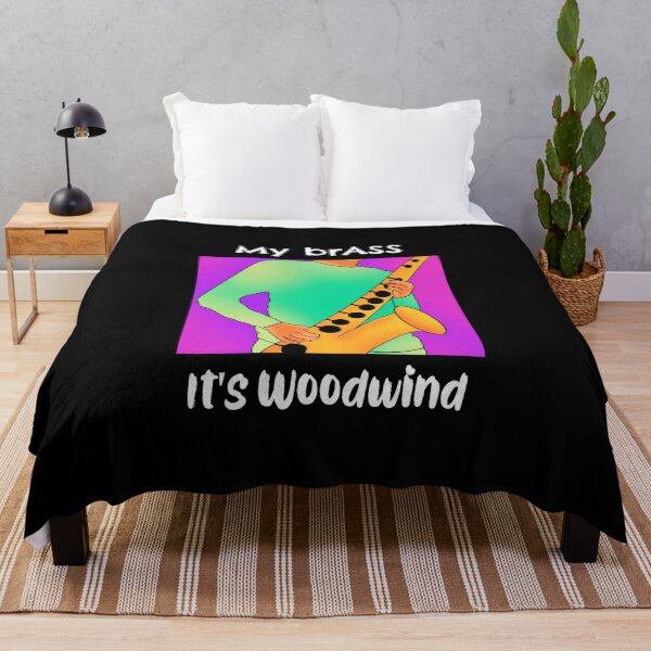 Item preview, My brASS it's Woodwind. Saxophone Pun. Dark Background designed and sold by shirtdan.