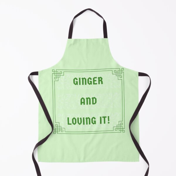 Item preview, Ginger and Loving It Green Celtic Print designed and sold by Ginger Life Designs.