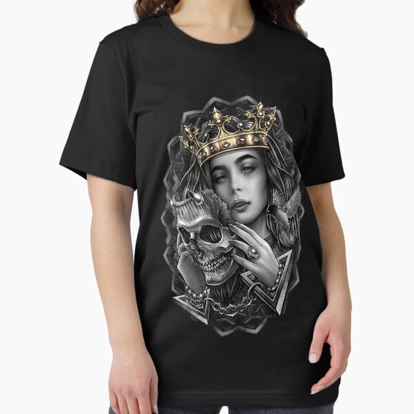 Vista previa del artículo con la obra «Máscara de calavera de Royal Pretty Women of Darkness y ocultismo», diseñado y vendido por Winya.