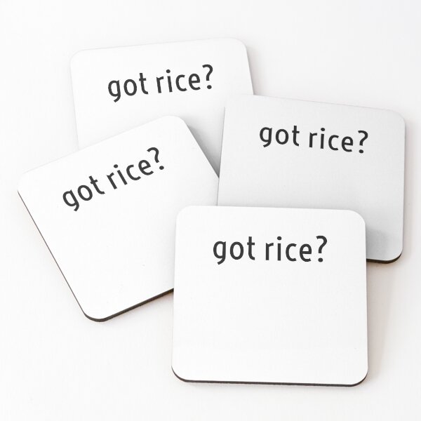 Item preview, Got Rice? - Asian Food Humor designed and sold by Sutra-Lotus-Co.
