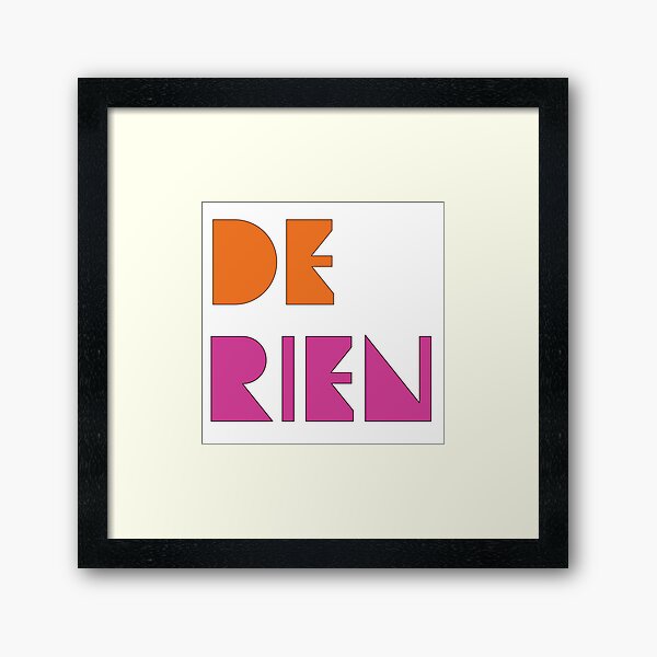 De Rien (You're Welcome) Framed Art Print