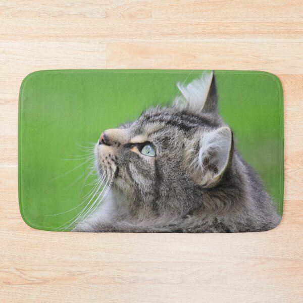 Item preview, Cat Green Background designed and sold by KarenWoodArt.