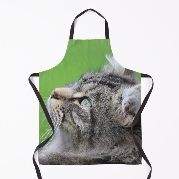 Item preview, Cat Green Background designed and sold by KarenWoodArt.