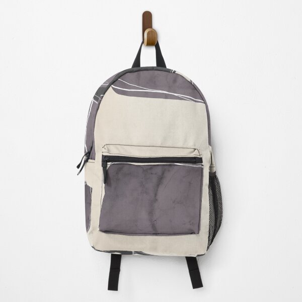 Item preview, Retro Abstract Design in Charcoal Grey and Aubergine designed and sold by simplydesignart.