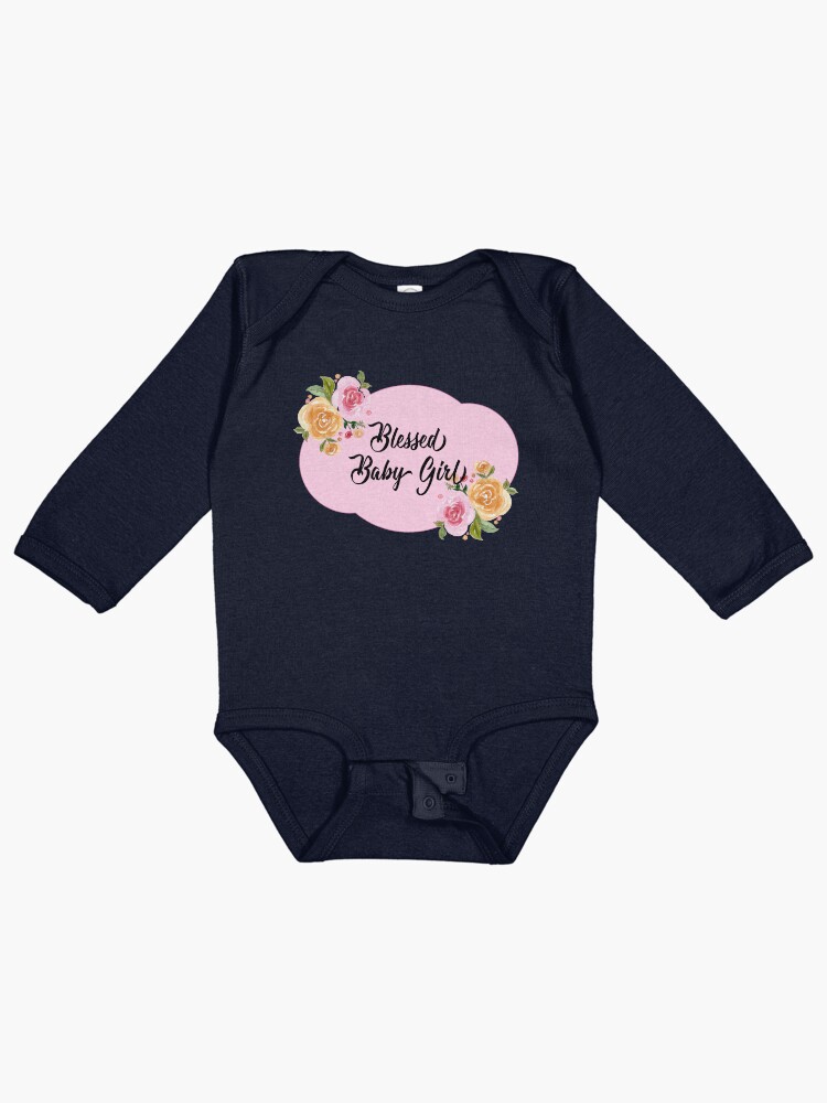 Blessed Baby Girl Baby One-Piece
