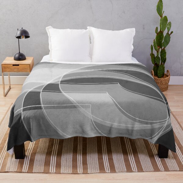 Item preview, Spacial Orbiting Spiral in Charcoal Gray designed and sold by simplydesignart.