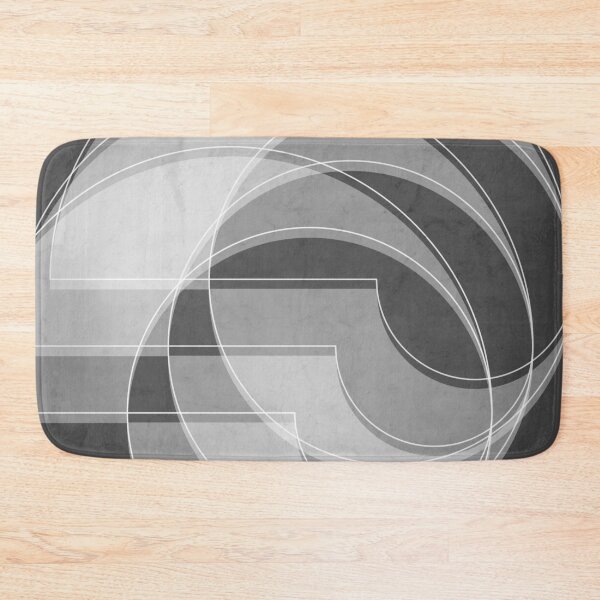 Item preview, Spacial Orbiting Spiral in Charcoal Gray designed and sold by simplydesignart.