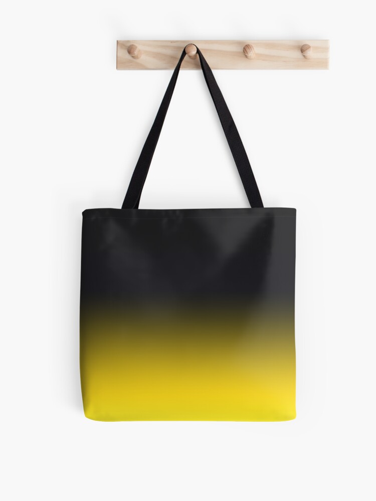 Black to Yellow Gradient - Ombre | Tote Bag