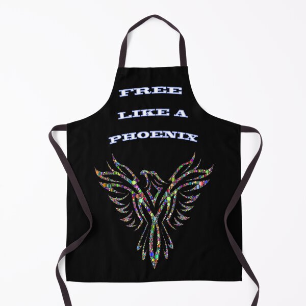 Item preview, Phoenix bird free metallic colors designed and sold by Astralia.