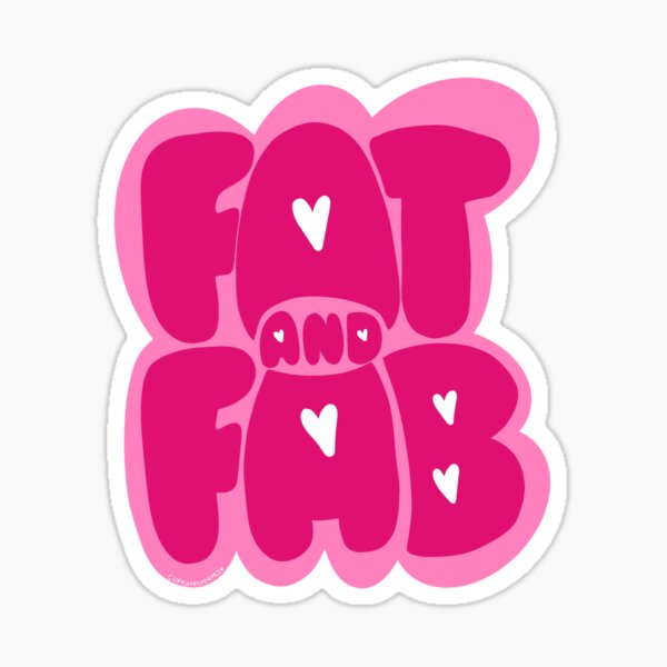 Item preview, FatNFabulous designed and sold by Cupkatecreates.