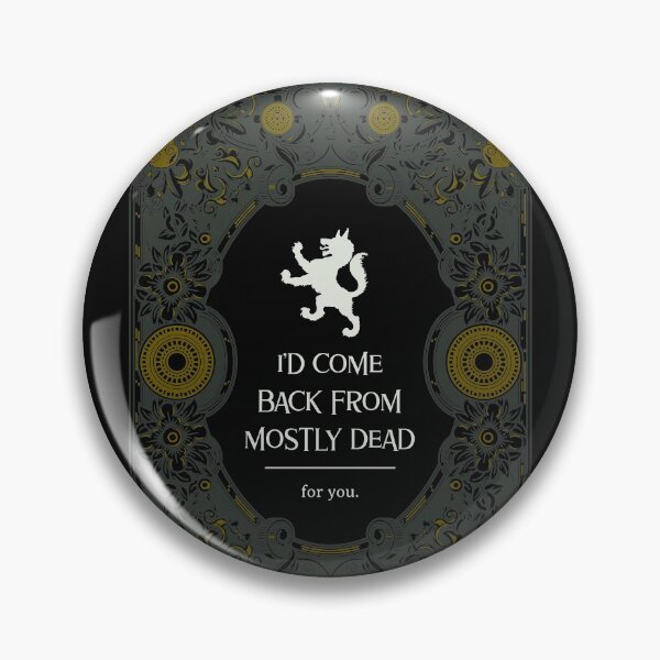 Item preview, I'd Come Back from Mostly Dead for You Princess Bride Heraldry Frame designed and sold by MOAZTees.