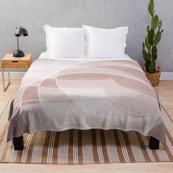 Item preview, Spacial Orbiting Spiral in Shell Pink designed and sold by simplydesignart.