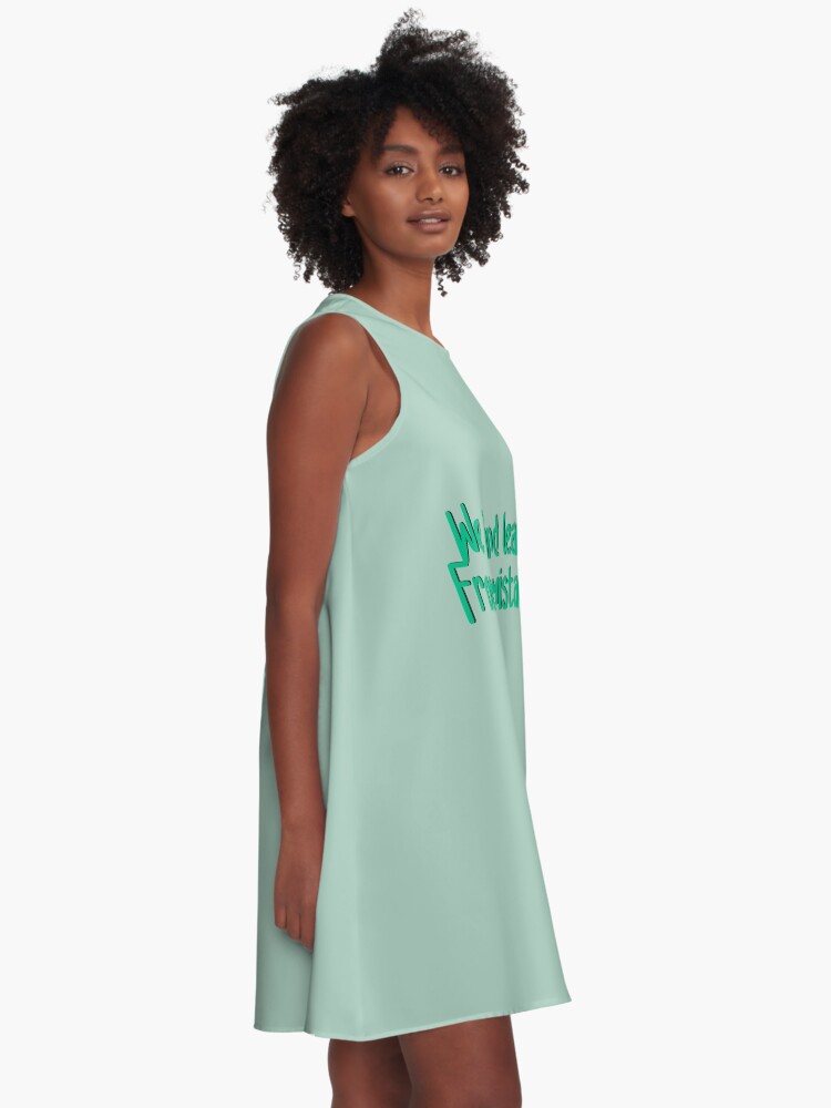 Alternate view of We Live and Learn - Pat Benatar Design A-Line Dress
