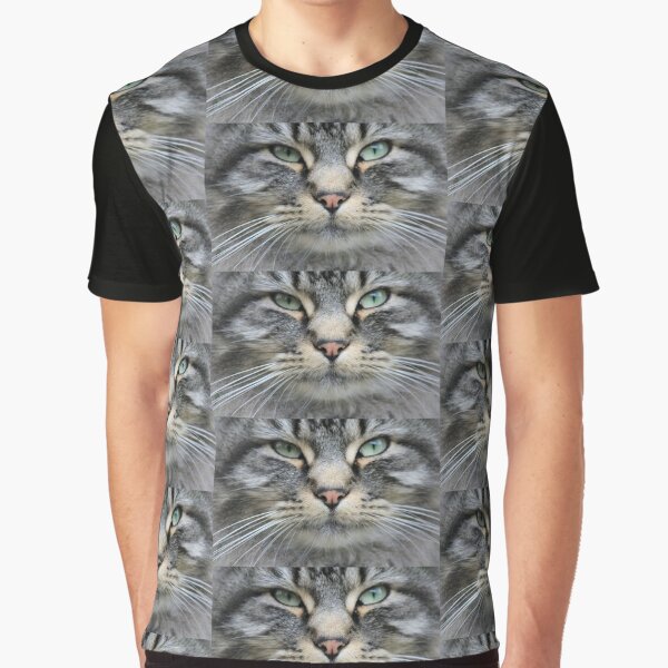 Cat Nose T Shirts Redbubble - white cats and black background long sleeves roblox